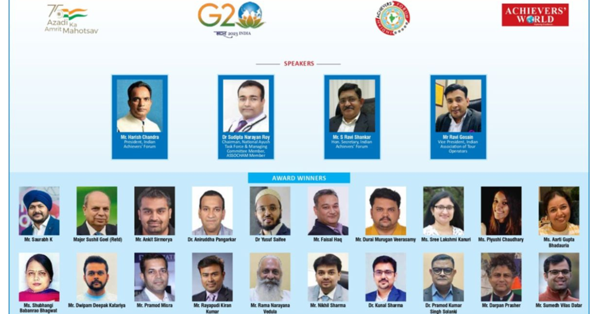 Indian Achievers’ Forum hosted a webinar to discuss the key points about the G20 Presidency